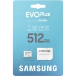 Флеш карта microSDXC 512GB Samsung MB-MC512SA/EU EVO Plus + adapter