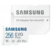 Флеш карта microSDXC 256GB Samsung MB-MC256SA EVO Plus + adapter