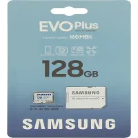 Флеш карта microSDXC 128GB Samsung MB-MC128SA/EU EVO Plus + adapter