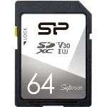 Флеш карта SDXC 64GB Silicon Power SP064GBSDXCV3V10 Superior V30 w/o adapter