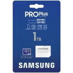 Флеш карта microSDXC 1TB Samsung MB-MD1T0SA Pro PLUS V30 A2 + adapter
