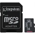 Флеш карта microSDHC 16GB Kingston SDCIT2/16GB Industrial V30 A1 + adapter Флеш карта microSDHC 16GB Kingston SDCIT2/16GB Industrial V30 A1 + adapter
