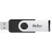 Флеш Диск Netac 8GB U505 NT03U505N-008G-20BK USB2.0 черный/серебристый