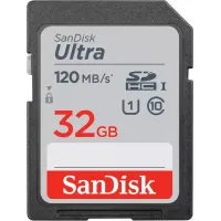 Флеш карта SDHC 32GB Sandisk SDSDUN4-032G-GN6IM Ultra w/o adapter
