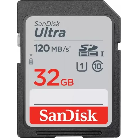 Флеш карта SDHC 32GB Sandisk SDSDUN4-032G-GN6IM Ultra w/o adapter