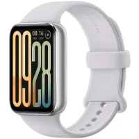 Фитнес-трекер Xiaomi Smart Band 9 Pro AMOLED корп.:серебристый рем.:серебристый (BHR8715GL)
