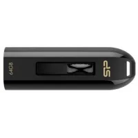 Флеш Диск Silicon Power 64GB Blaze B21 SP064GBUF3B21V1K USB3.0 черный
