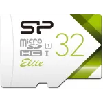 Флеш карта microSDHC 32GB Silicon Power SP032GBSTHBU1V21SP Elite + adapter