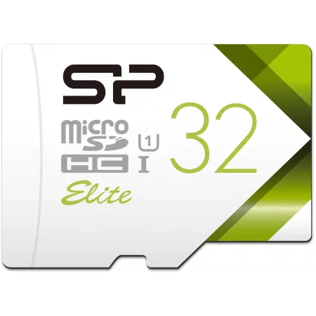 Флеш карта microSDHC 32GB Silicon Power SP032GBSTHBU1V21SP Elite + adapter