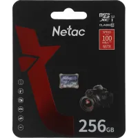 Флеш карта microSDXC 256GB Netac P500 Ultra w/o adapter