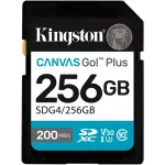 Флеш карта SDXC 256GB Kingston SDG4/256GB Canvas Go! Plus V30 + adapter