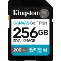 Флеш карта SDXC 256GB Kingston SDG4/256GB Canvas Go! Plus V30 + adapter Флеш карта SDXC 256GB Kingston SDG4/256GB Canvas Go! Plus V30 + adapter