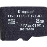 Флеш карта microSDHC 8GB Kingston SDCIT2/8GBSP Industrial w/o adapter