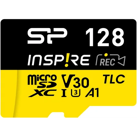 Флеш карта microSDXC 128GB Silicon Power SP128GBSTXLV3V1N Elite V30 A1 w/o adapter