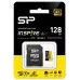 Флеш карта microSDXC 128GB Silicon Power SP128GBSTXLV3V1NSP Elite V30 A1 + adapter