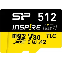 Флеш карта microSDXC 512GB Silicon Power SP512GBSTXLA2V1N Inspire V10 A2 w/o adapter
