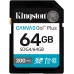 Флеш карта SDXC 64GB Kingston SDG4/64GB Canvas Go! Plus V30 w/o adapter