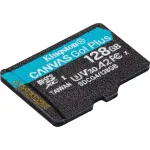 Флеш карта microSDXC 128GB Kingston SDCG4/128GBSP Canvas Go! Plus V30 A2 w/o adapter
