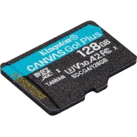 Флеш карта microSDXC 128GB Kingston SDCG4/128GBSP Canvas Go! Plus V30 A2 w/o adapter