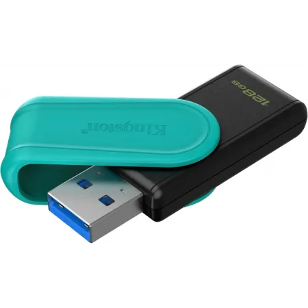 Флеш Диск Kingston 128GB DataTraveler Exodia S DTXS/128GB USB3.2 бирюзовый/черный