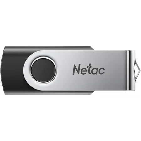 Флеш Диск Netac 32GB U505 NT03U505N-032G-32BK USB3.0 черный/серебристый
