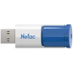 Флеш Диск Netac 128GB U182 NT03U182N-128G-32BL USB3.2 синий/белый