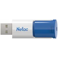 Флеш Диск Netac 128GB U182 NT03U182N-128G-32BL USB3.2 синий/белый Флеш Диск Netac 128GB U182 NT03U182N-128G-32BL USB3.2 синий/белый