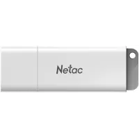 Флеш Диск Netac 64GB U185 NT03U185N-064G-32WH USB3.0 белый