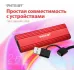 Накопитель SSD Patriot USB3.2 Gen2 512GB PTPL512GPECB Lite Transporter 2.5" красный
