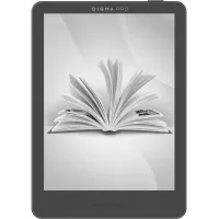 Электронная книга Digma pro MOON 6 6" E-Ink Carta 758x1024 1.8Ghz 1Gb/32Gb/SD/microSDHC/подсветка дисплея темно-серый