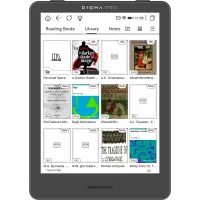Электронная книга Digma pro Cosmic 6 6" E-Ink Kaleido 3 1072x1448 Touch Screen 1.8Ghz 3072/32Gb/SD/microSDHC/подсветка дисплея темно-серый (в компл.:обложка)