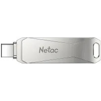 Флеш Диск Netac 128GB U782C NT03U782C-128G-32PN USB3.0 серебристый