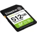 Флеш карта SDXC 512GB Kingston SDS3/512GB Canvas Select Plus w/o adapter
