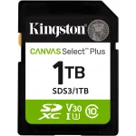 Флеш карта SDXC 1TB Kingston SDS3/1TB Canvas Select Plus V30 w/o adapter