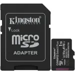 Флеш карта microSDXC 1TB Kingston SDCS3/1TB Canvas Select Plus + adapter