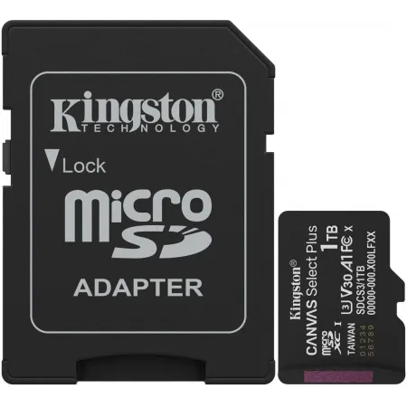 Флеш карта microSDXC 1TB Kingston SDCS3/1TB Canvas Select Plus + adapter