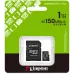 Флеш карта microSDXC 1TB Kingston SDCS3/1TB Canvas Select Plus + adapter