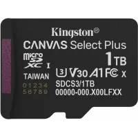 Флеш карта microSDXC 1TB Kingston SDCS3/1TBSP Canvas Select Plus w/o adapter