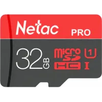 Флеш карта microSDXC 32GB Netac P500 Ultra w/o adapter