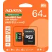 Флеш карта microSDXC 64GB A-Data UD64GUI3V30A2SP-RA1 Speed Plus V30 A2 + adapter