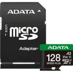 Флеш карта microSDXC 128GB A-Data UD128GUI3V30A2SP-RA1 Speed Plus V30 A2 + adapter