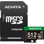 Флеш карта microSDXC 512GB A-Data UD512GUI3V30A2SP-RA1 Speed Plus V30 A2 + adapter Флеш карта microSDXC 512GB A-Data UD512GUI3V30A2SP-RA1 Speed Plus V30 A2 + adapter