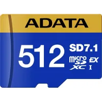 Флеш карта microSDXC 512GB A-Data UD512GEX3L1-C Premier Extreme V30 w/o adapter
