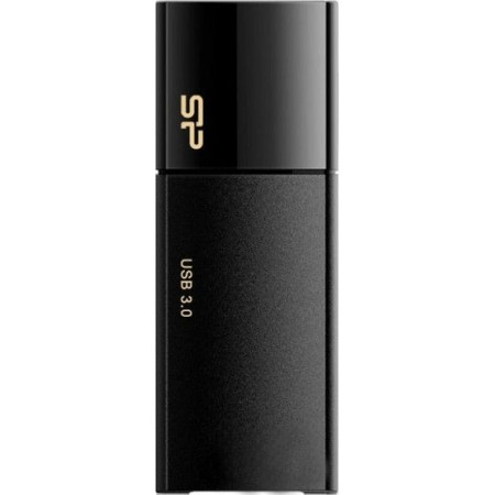 Флеш Диск Silicon Power 128Gb Blaze B05 SP128GBUF3B05V1K USB3.0 черный