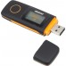 Плеер Flash Digma U3 4Gb черный/оранжевый/1.1"/FM/microSDHC