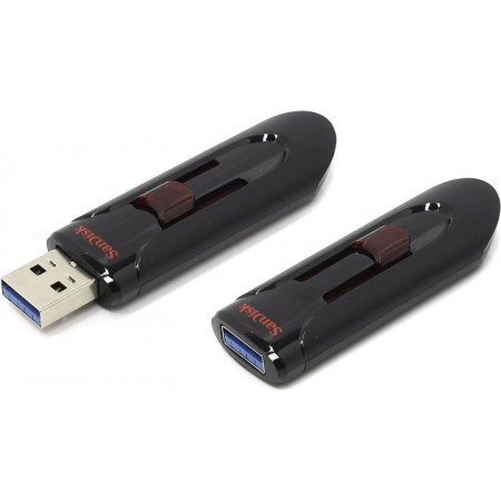 Флеш Диск Sandisk 16Gb Cruzer Glide SDCZ600-016G-G35 USB3.0 черный
