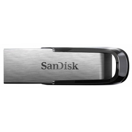 Флеш Диск Sandisk 16Gb Cruzer Ultra Flair SDCZ73-016G-G46 USB3.0 серебристый/черный