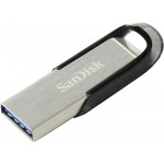 Флеш Диск Sandisk 32Gb Cruzer Ultra Flair SDCZ73-032G-G46 USB3.0 серебристый/черный