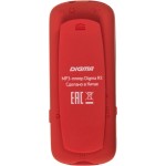 Плеер Flash Digma R3 8Gb красный/0.8"/FM/microSDHC/clip