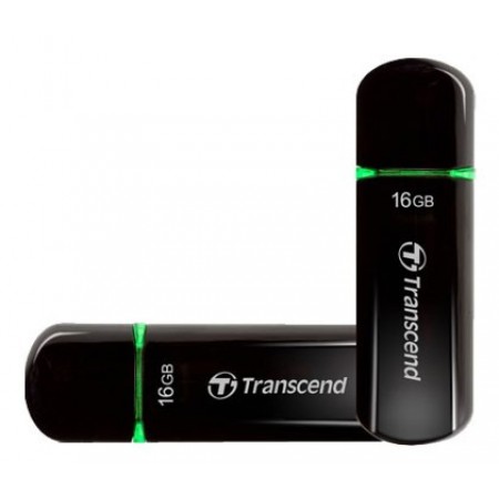 Флеш Диск Transcend 16Gb Jetflash 600 TS16GJF600 USB2.0 черный